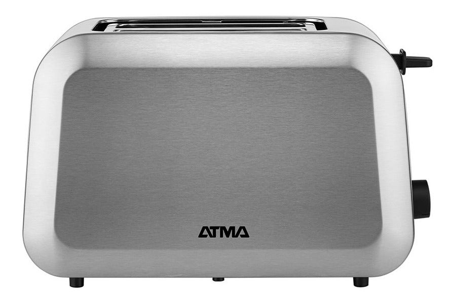 Atma TO8020IP Stainless Steel Toaster - Crumb Tray, Non - Slip Base - 700 Watts