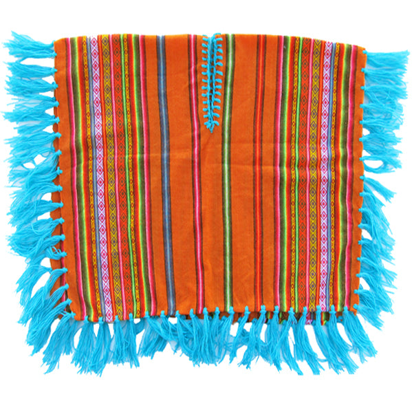 Authentic Handcrafted Children's Poncho: Norteño Argentinian Style - Perfect for Kids - Unique Artisanal Poncho