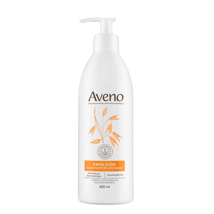 Aveno | Gluten-Free Hydration & Protection for Sensitive Skin - Body Emulsion 400 ml / 13.52