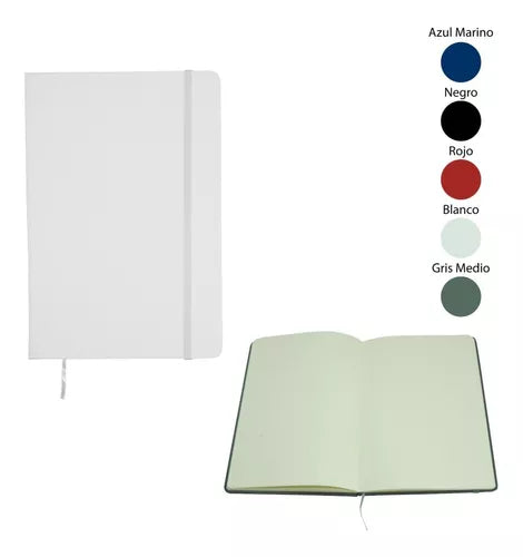 BLEAR.AR Notebook - Model Note, A5 Hardcover Moleskine-Style, Plain Pages