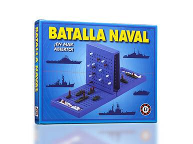 Batalla Naval Juego De Mesa Battleship Classic Strategy Board Game for Kids & Family by Ruibal (Spanish)