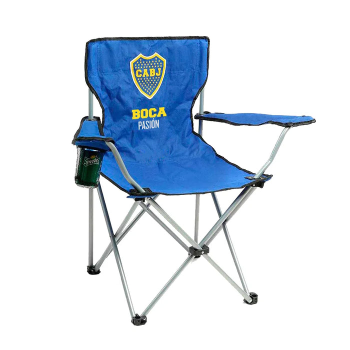 Boca Jrs Kids' Chair | 100% Polyester | Foldable | Young Fans' Comfort & Style