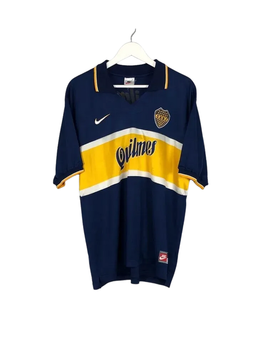 Boca Juniors Home 1996/97 Shirt – Diego Armando Maradona #10 Retro Jersey | Adapted Design Vintage Style