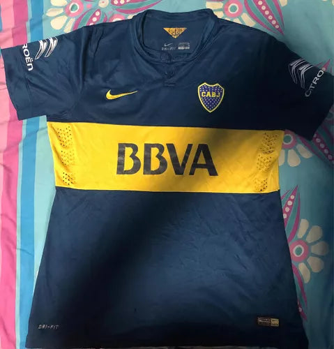 Boca Juniors No10 Carlitos Sec Away Jersey