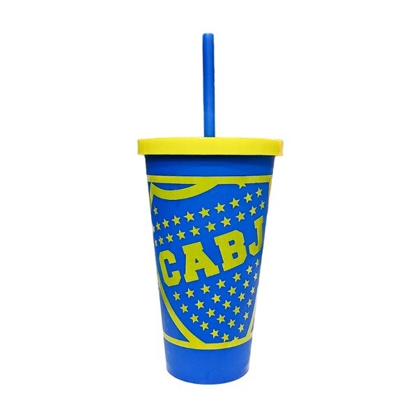 Boca Juniors Official Straw Tumbler - Premium Quality Drinkware