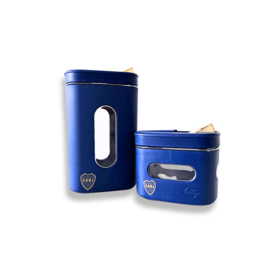 Boca Shop Exclusive: Blue Boca Juniors Yerba Mate and Sugar Set - Pamper Kit for Ultimate Comfort