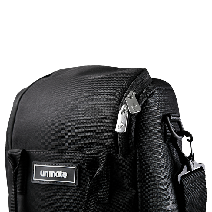 Un Mate Mochila Matera Black Mate Bag Backpack Style | Versatile Mate Bag as Backpack or Shoulder Bag