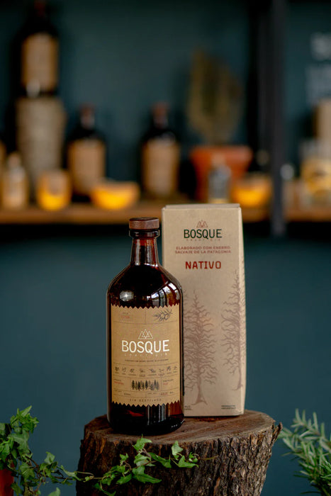 Bosque Gin Nativo: Gin Drink Made with Juniper from The Argentine Patagonia, ABV 42%, 500 ml / 16.9 fl oz