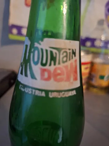 Collectible Bottle of the Mountain Dew Brand of 284 ml, Collectible and Old