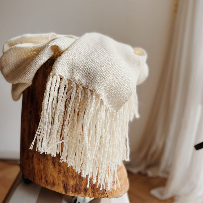 RUAH | Bufandon Artisanal Llama Wool Yalad Scarf - Handcrafted Elegance for Cozy Style