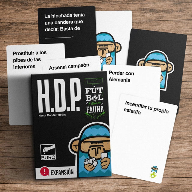 Buró | Card Game - H.D.P Extensions - Sexo, Politica, Religion y Fútbol ( you need the original H.D.P to be able to play )