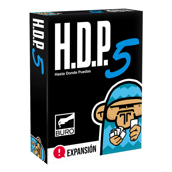 Buró | Card Game Expansion - H.D.P 5: You Need the Original H.D.P to Play - For Adults