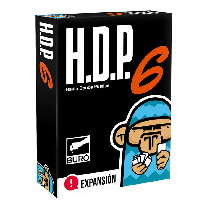 Buró | Card Game Expansion - H.D.P 6: You Need the Original H.D.P to Play - For Adults