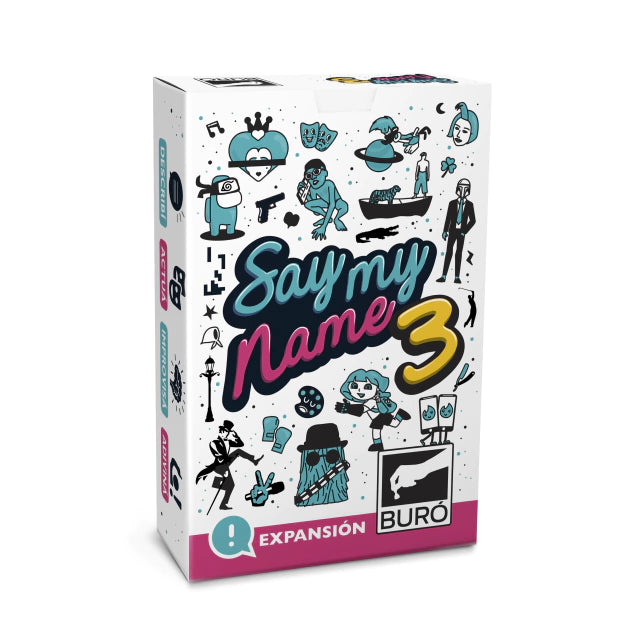 Buró | Say My Name (3) - Adult Card Game for 18+ Players
