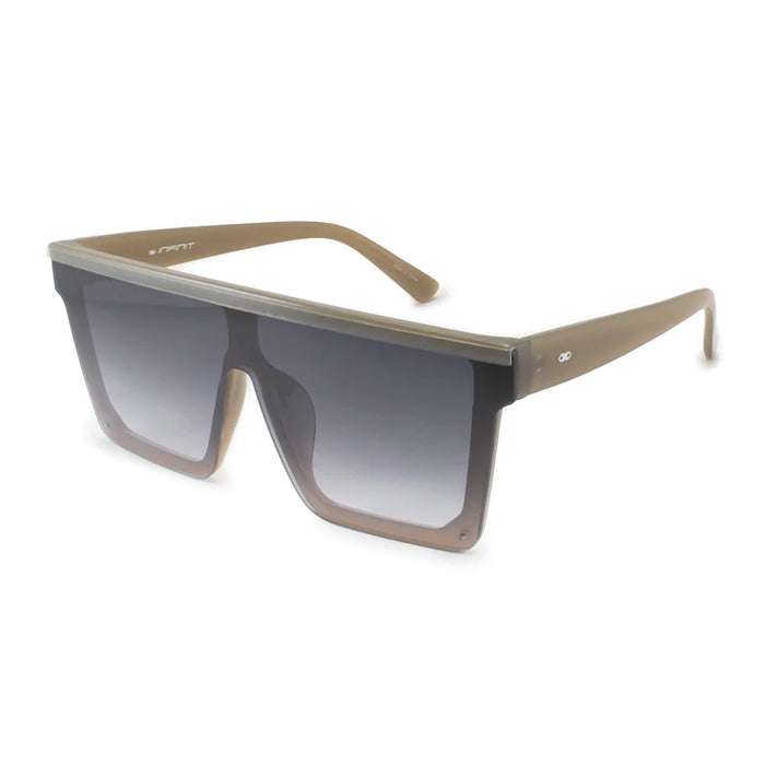 Infinit | Pampita's Milky Brown Miro Sunglasses with Gray Degrade Lens – Stylish Eyewear