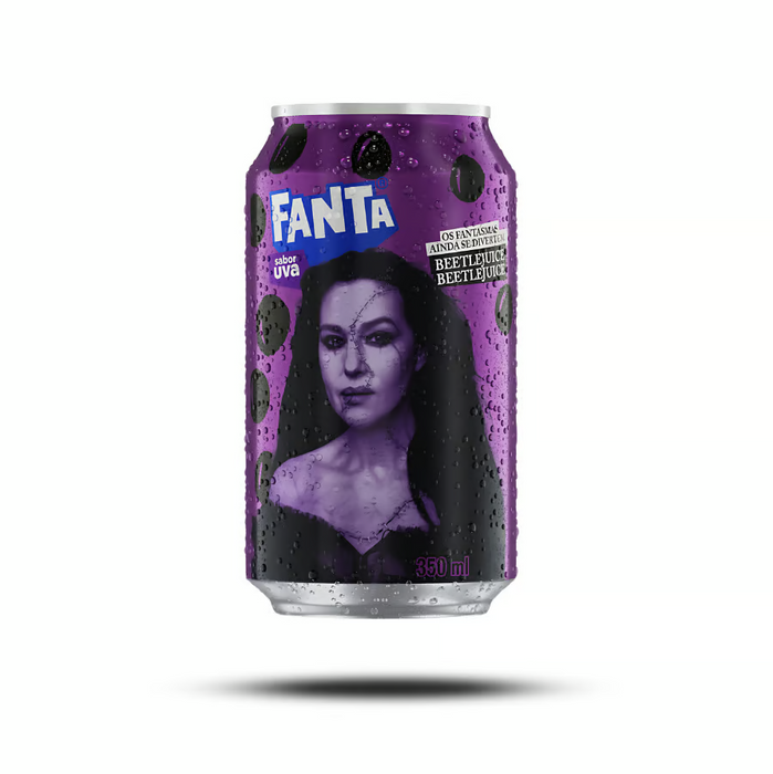 Fanta Grape Beetlejuice 350ml – Limited Edition | Exclusive Flavor | Collectible Beverage