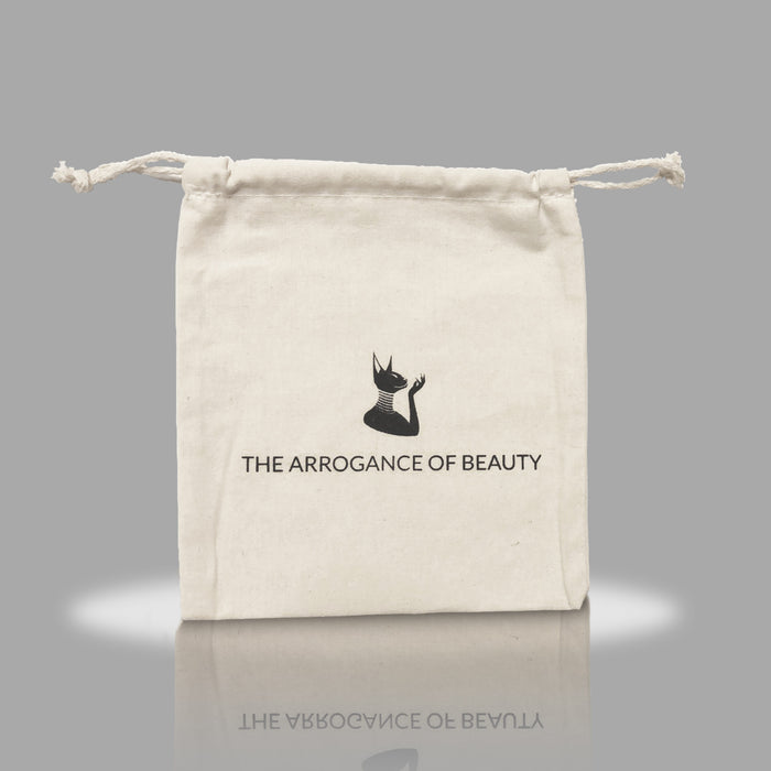Catarain |  Large Cotton Bag 22 cm x 19 cm | The Arrogance Of Beauty Tote