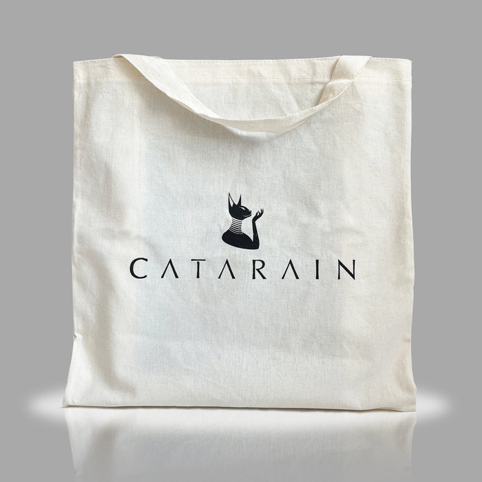 Catarain | Large Cotton Bag 38 cm x 35 cm | Eco-Friendly Tote for Everyday Use