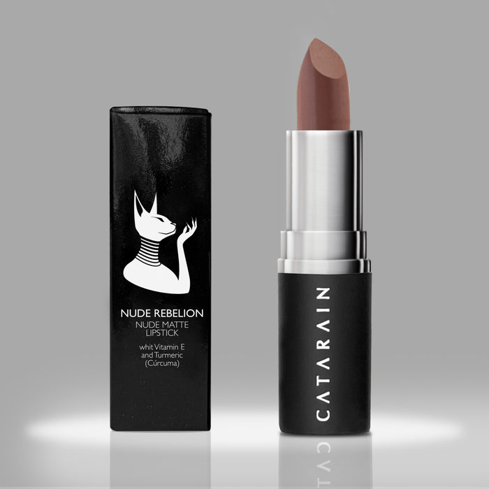 Catarain | Nude Rebellion Catarain Lipstick | Natural Elegance and Beauty