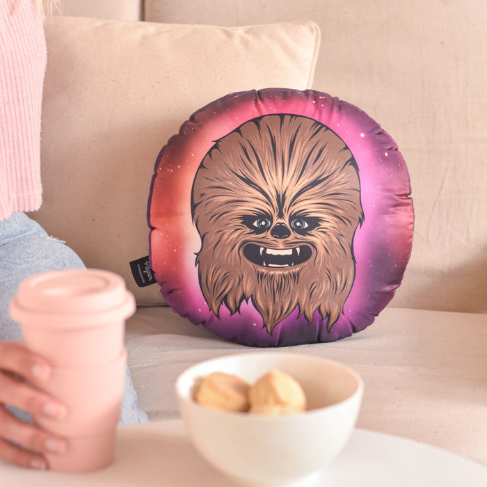 Pilgrim Chewbacca Character Pillow - Quality Design, Fun Phrase