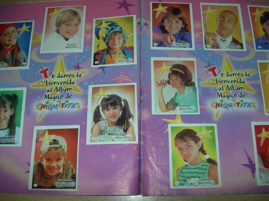 Chiquititas 2000: The Argentine Telenovela Collector's Album with 197 Sticker Cards Inside