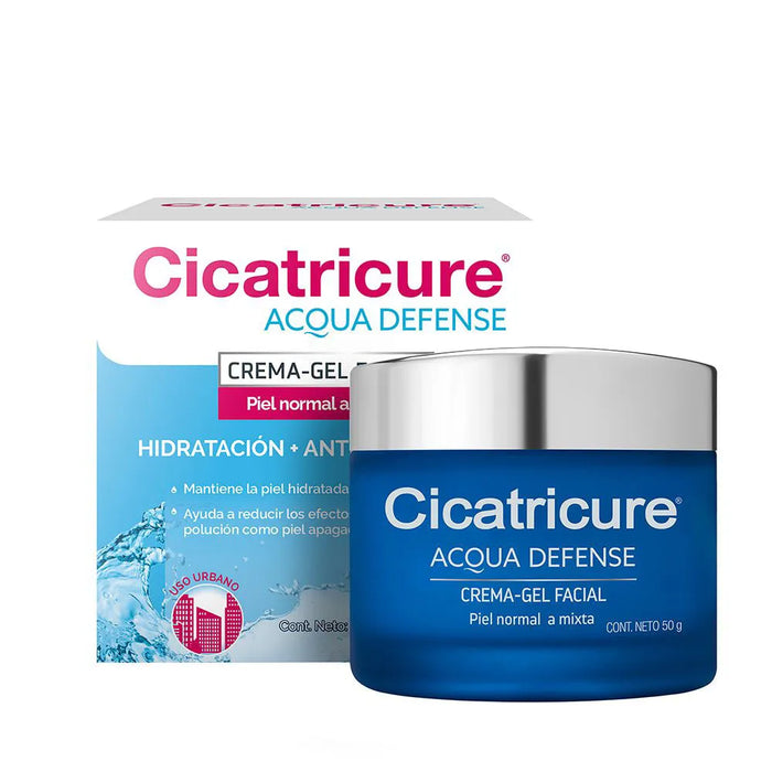 Cicatricure Acqua Defense Facial Gel Cream - 50g - Skin Hydration