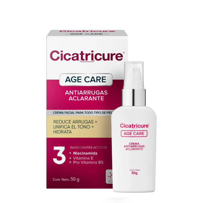 Cicatricure Age Care Anti-Wrinkle Facial Cream - 50g - Youthful Skin Solution