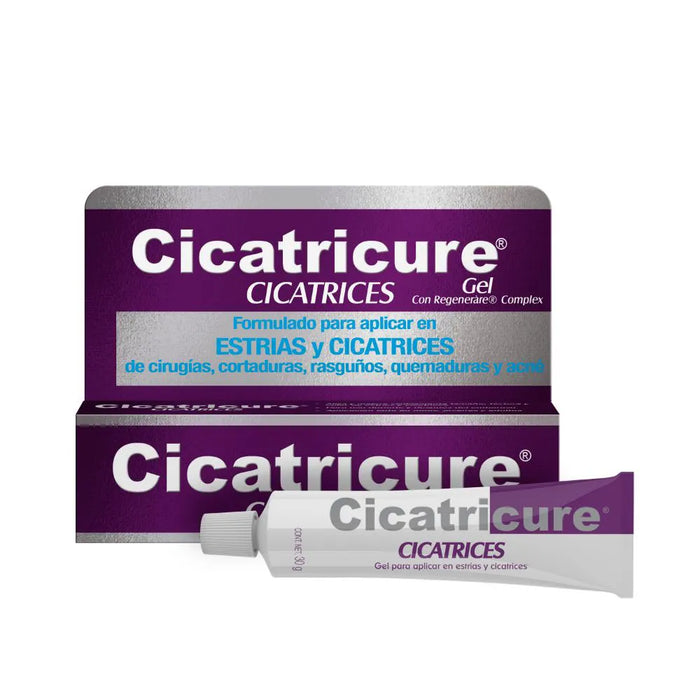 Cicatricure Scar and Stretch Mark Gel - 30g - Skin Care Solution