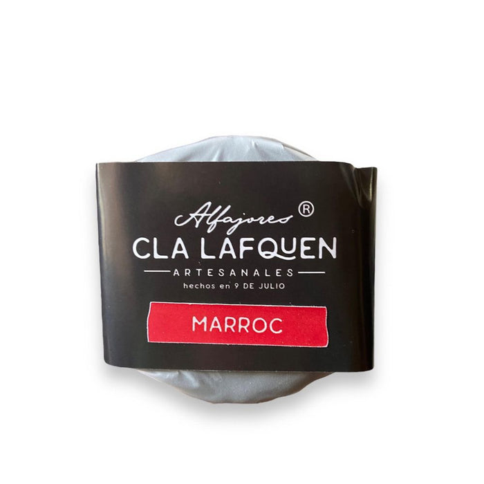 Cla Lafquen Dark Chocolate Alfajor with Dulce de Leche & Marroc Cream Filling Alfajores Artesanales Marroc, 120 g / 4.24 oz (pack of 6)