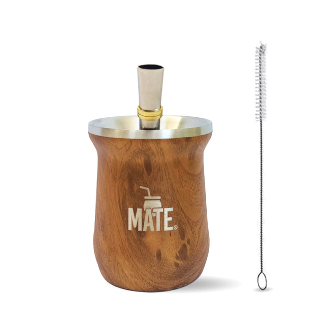 Classic Model Stainless Steel Wood Mate | Includes Straw