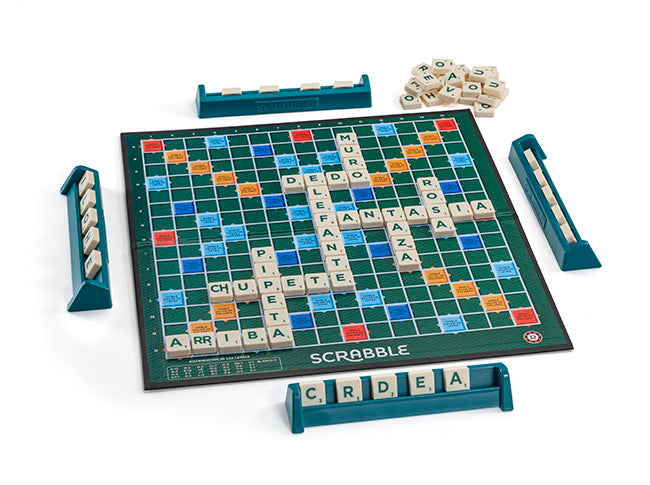Ruibal | Classic Scrabble Board Game for 2-4 Players, Ages 10+ | Word Puzzle Fun