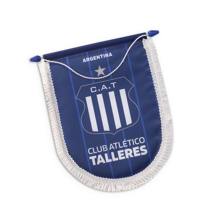 Banderín Mini Institucional 2024 del Club Atlético Talleres - Mercancía Oficial para Aficionados | Edición Limitada