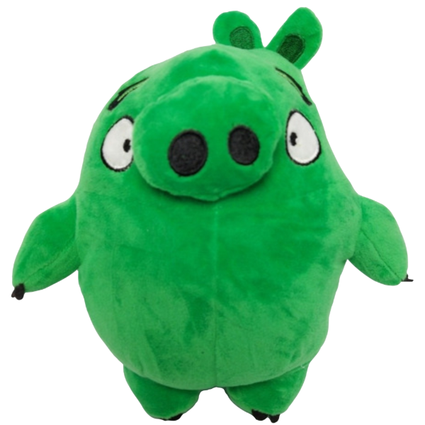Cocktail Store Angry Birds Pig Movie Plush Toy - Soft and Adorable Plushie for Kids and Fans of the Popular Film