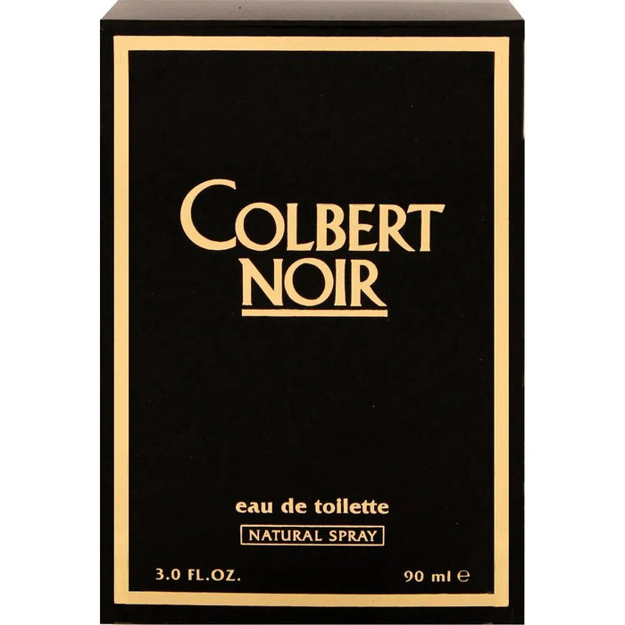 Colbert Noir Eau de Toilette Natural Spray Fragrância para Homens, 90 ml / 3 fl oz 
