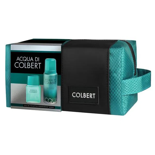 Colbert Set Neceser + Acqua EDT 60 ml + Desodorante 150 ml - Complete Grooming Kit