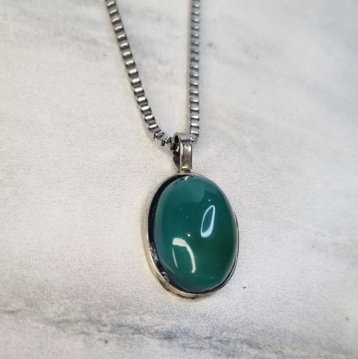 Collar Jade Wisdom Pendant - Exquisite Accessories for Timeless Elegance