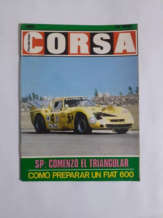 Collectible Corsa 188 How To Prepare A Fiat 600 sp Comenzó El Triangular