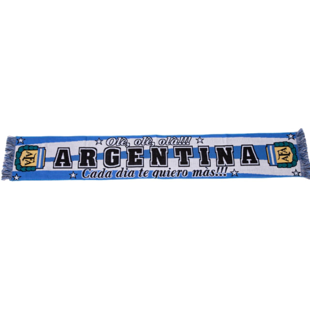 Comfortable & Practical Argentina AFA Crest Scarf | Stylish Fan Essential
