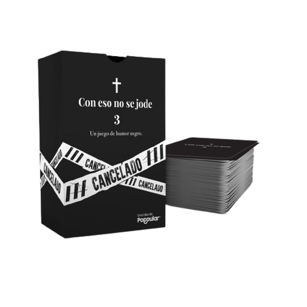 Con Eso No Se Jode III Un Juego de Humor Negro Black Humour Cards Game - Third Part (Spanish)
