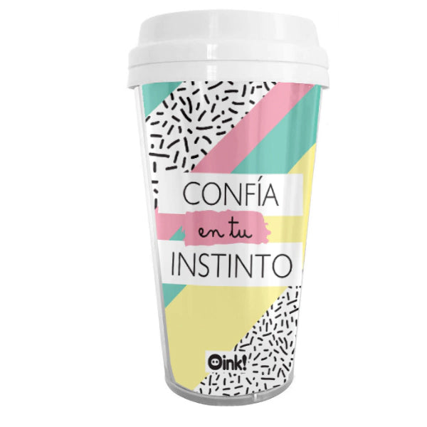 Confía en tu Instinto Model Thermal Mugs - Stylish & Insulated Cups
