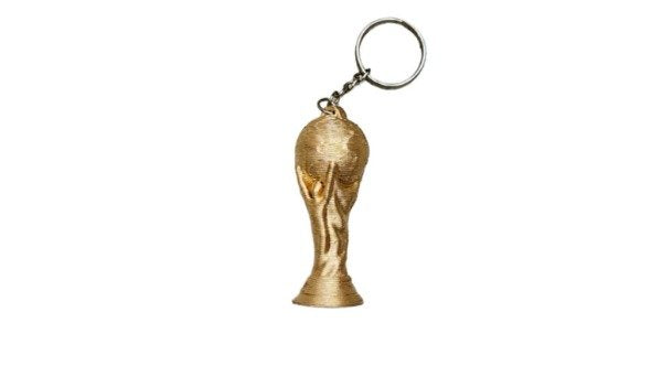 Copa Del Mundo Premium 3D World Cup Keychain - Soccer Fan Must-Have Souvenir