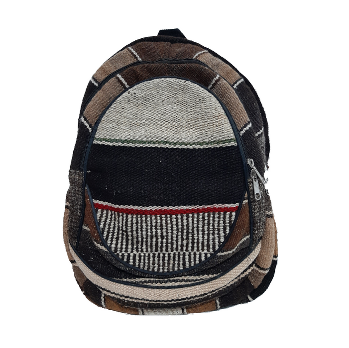 Corazón Norteño | Norteño Argentino Style Puyo Brown Turtle Backpack | 48 cm x 40 cm