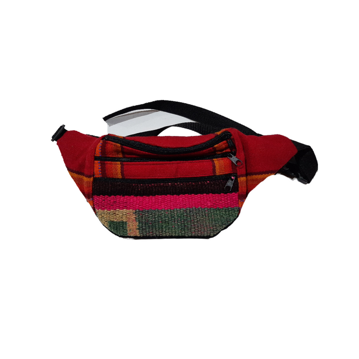 Corazón Norteño | North Argentine Style Aguayo Waist Bag - A Blend of Tradition and Fashion
