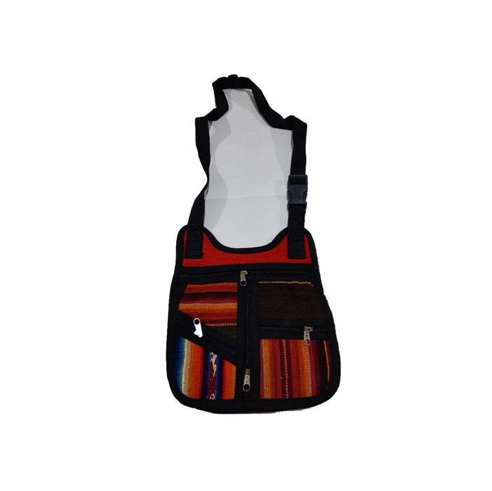 Corazón Norteño | Small Norteño Argentino Style 22 Cm Aguayo Shoulder Bag
