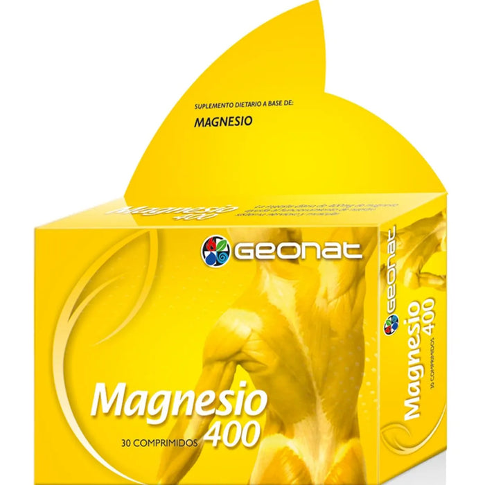Corvita Magnesium 400 Dietary Supplement - 30 Tablets with Vitamin B