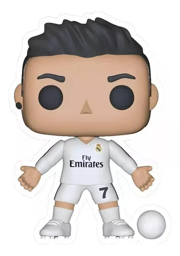 Figura coleccionable 3D de Cristiano Ronaldo estilo Funko Pop: obra maestra de edición limitada para verdaderos fanáticos