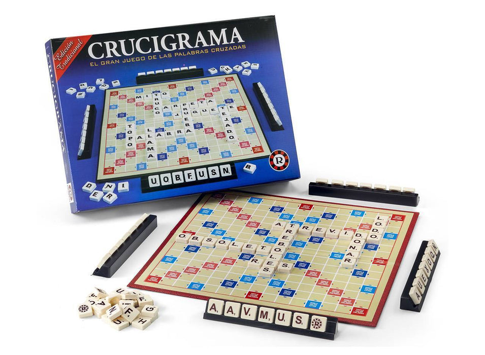 Crucigrama Crossword Board Game Edição Tradicional de Ruibal 