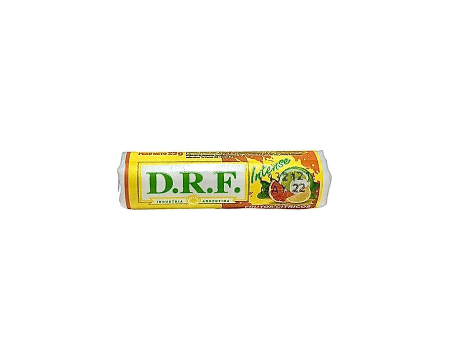 DRF Pastillas Frutos Cítricos Candy Pills Citrus Fruits Flavor, 23 g / 0.8 oz (box of 12)