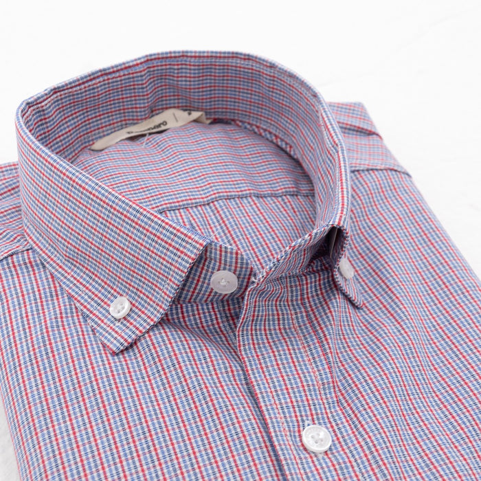 Pampero Camisa Stylish Open Collar Checkered Shirt - Trendy Camisa Cuadrille for Men