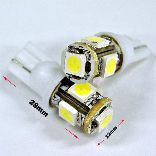 Generic T10-12V 5 LEDs Tuning Car Lamp Various Uses Bca.x1 1